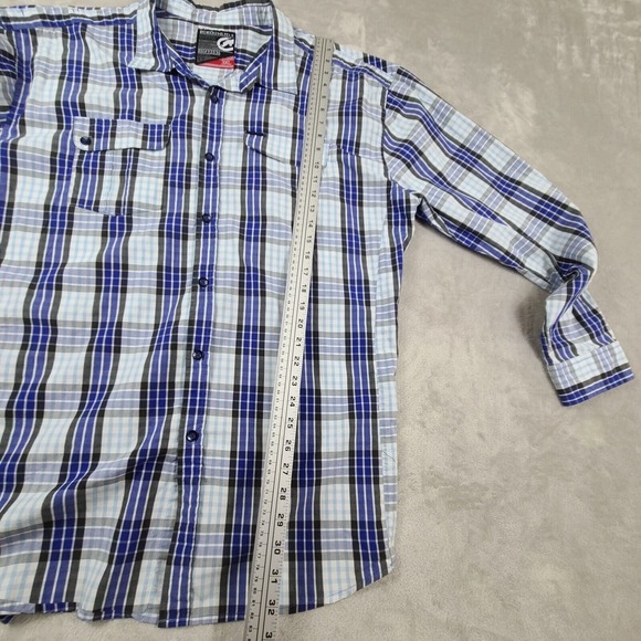 Ecko Unltd Plaid Button Down Shirt Long Sleeve Casual 3XL - Picture 11 of 14